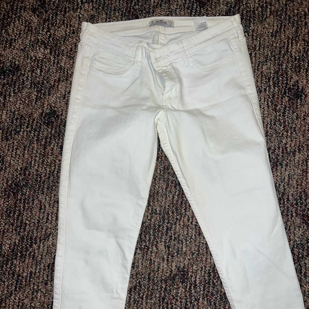 Hollister White Jeans